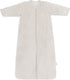 Jollein baby slaapzak winter met afritsbare mouw 110cm velvet - nougat - winterslaapzak