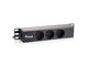 Equip 333299 power strip 3bay cee7 4 w. 1,8m cable, black (10 inch )