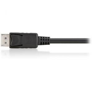 Load image into Gallery viewer, Equip 119331 displayport cable w latch, m m, 1m, black
