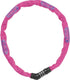 Abus fietsslot kettingslot - steel-o-chain™ 4804c - security level 4 - roze - 75 cm - geschikt voor elektrische fietsen en stadsfietsen