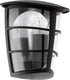 Eglo aloria - buitenverlichting - wandlamp - 1 lichts - zwart - helder
