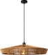 Lucide yunkai - hanglamp - ø 70 cm - 1xe27 - naturel - japandi