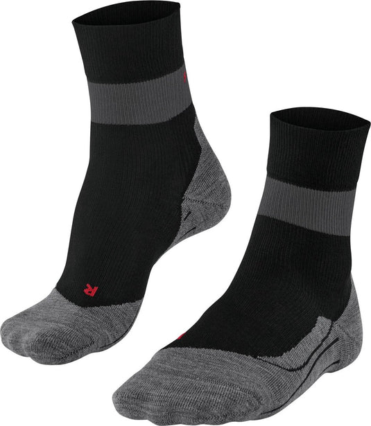 Falke ru stabilizing met compressie lyocell functioneel materiaal hardloopsokken dames zwart - maat 37-38