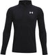 Under armour ua tech 2.0 1 - 2 zip unisex sporttrui - zwart - wit