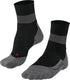 Falke ru stabilizing met compressie lyocell functioneel materiaal hardloopsokken dames zwart - maat 41-42