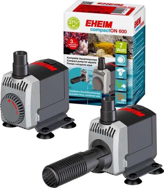 Eheim pomp compacton 600 9.7x12x7.4 cm 250-600 l zwart 250 l h