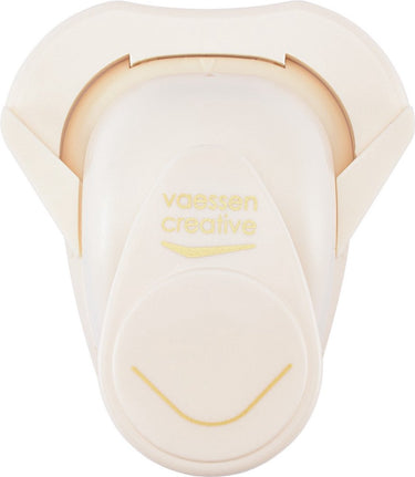 Vaessen creative hoekpons - figuurpons - rond hoekornament - 9,6 x 25 mm