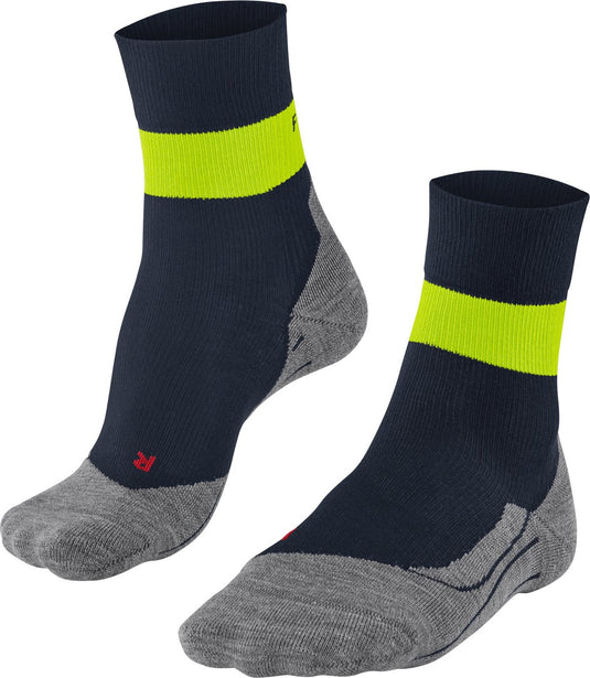 Falke ru stabilizing met compressie lyocell functioneel materiaal hardloopsokken heren blauw - maat 46-48