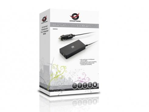Load image into Gallery viewer, Conceptronic cnb90car universal notebook car adapter, 90w
