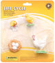 Cycplus levenscyclus haan speelfiguren set