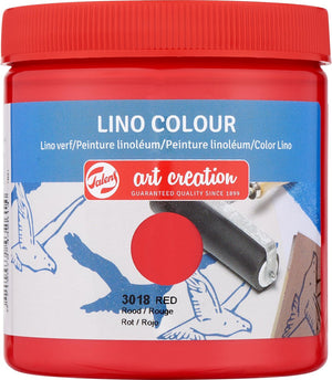 Talens art creation linoverf 250ml - rood - linoleum - blockprint