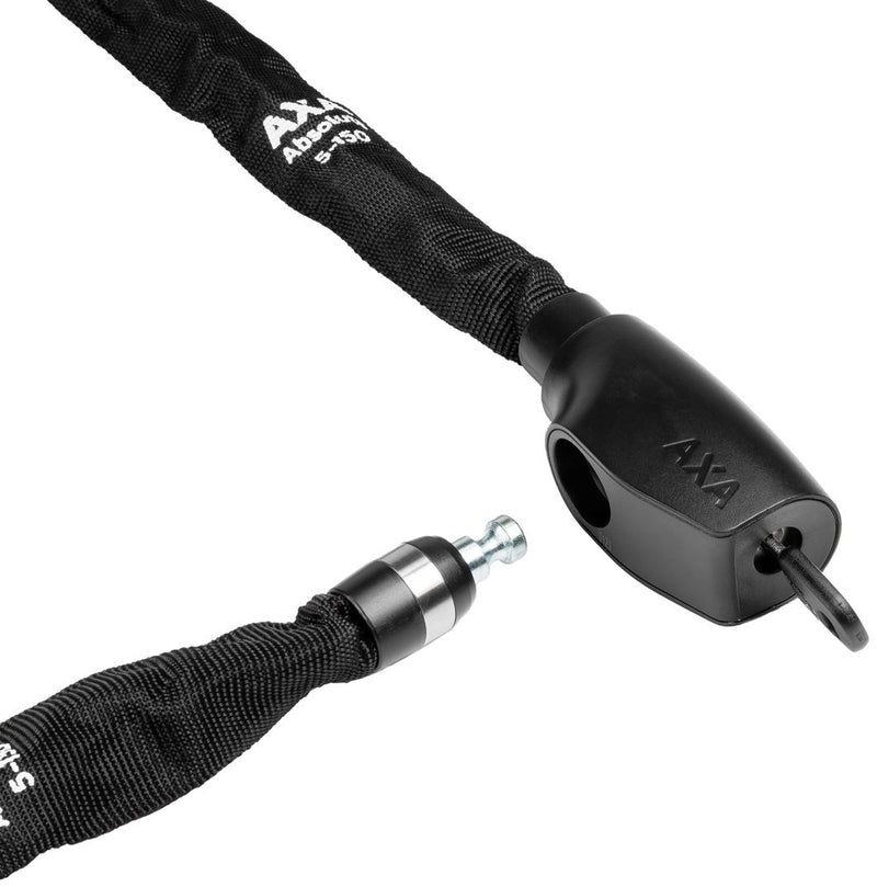 Load image into Gallery viewer, Axa kettingslot absolute 5-150cm zwart
