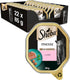 Sheba kattenvoer - finesse mousse - zalm - kuipjes 22x85g