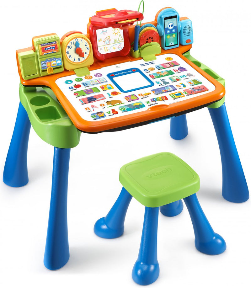 Chargez l'image dans la visionneuse de la galerie, Vtech mijn magisch bureau 5 in 1 - interactief speelgoed - kinder bureau - peuter tafel - voor jongens meisjes
