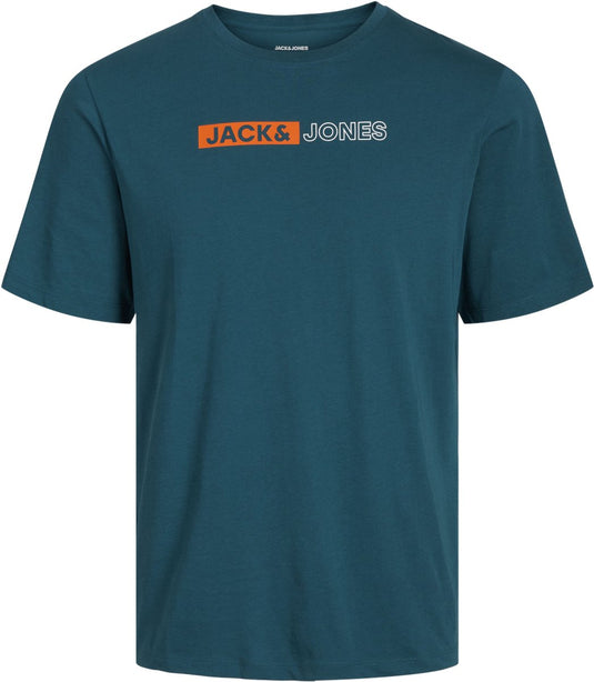 Jack jones plus- jjecorp logo tee play ss o-n noos pls - heren - t-shirt