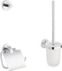 Grohe essentials accessoireset - toiletrolhouder - toiletborstelset - haak
