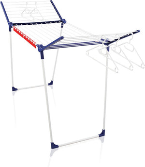 Leifheit droogrek pegasus 200 solid - 20 m drooglengte incl. houders voor klein wasgoed