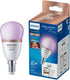 Philips smart lighting - kogellamp - slimme led-verlichting - gekleurd en wit licht - e14 - 40w - mat - wi-fi