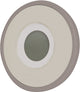 Luma digitale badthermometer almond