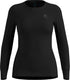 Odlo active warm lange mouw thermoshirt dames - zwart - maat m