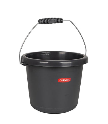 Curver emmer 5 liter met stalen hengsel antraciet diameter24x19cm