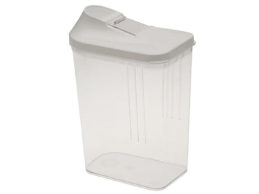 Keeeper strooibus 1l 11x6,5x19cm wit transparant