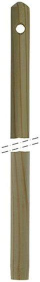 1000041 - steel hout 120cm | 25 stuks