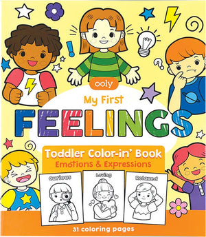 Ooly - peuter kleurboek - mijn eerste gevoelens