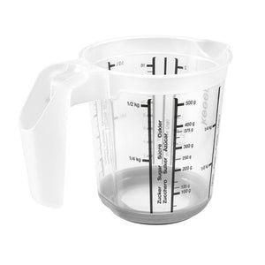 Keeeper kunststof maatbeker anti-slip 0,5l ø10,5x11,5cm nordic grey