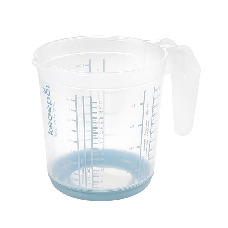 Load image into Gallery viewer, Keeeper maatbeker anti-slip 1l blauw
