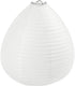 Creativ company rijstpapier lamp wit druppel, 27cm