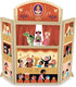 Vilac poppentheater ingela p. arrhenius met silhouetpoppen - kleurrijk houten speelgoed.