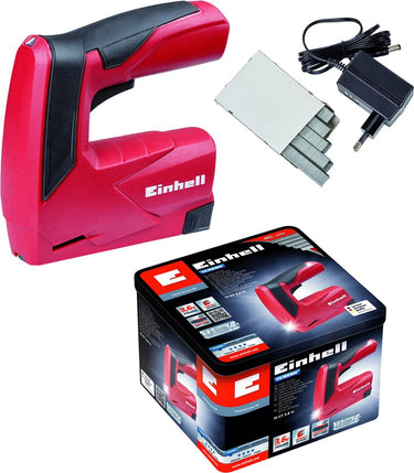 Einhell accu nietmachine tc-ct 3,6 li - 3,6v - 1,3ah - 30 schoten min - incl. metalen doos, lader 1000 nietjes type 53