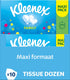 Kleenex tissues - family box - voordeelverpakking - 10 x 128 stuks (1280 zakdoekjes)