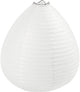 Creativ company cc papieren lamp druppel 25x27 cm wit