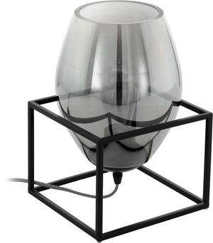 Eglo olival 1 tafellamp - e27 - 30,5 cm - zwart