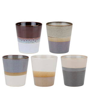 Mok reactive glaze 5 assorti | 5 stuks