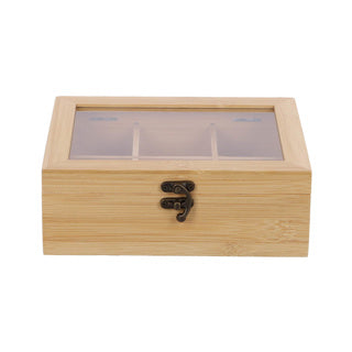 No brand theekist bamboe fsc 21x16 cm | 2 stuks