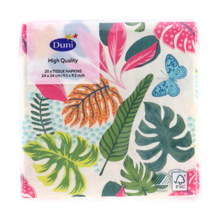 Load image into Gallery viewer, Duni servetten summertime 24x24 cm | 12 stuks
