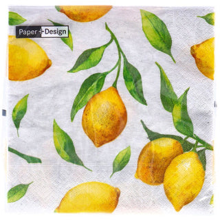 Afbeelding laden in galerijviewer, Servetten citrus 33x33 cm | 4 stuks
