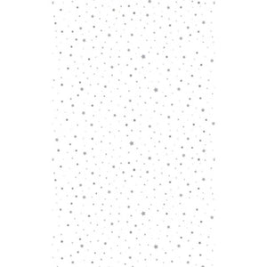 Duni tafellaken star stardust 138 x 220 cm | 5 stuks