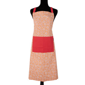 Daisy flowers schort oranje 75x90 cm | 2 stuks