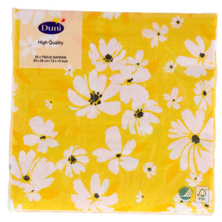 Duni servetten sunny days 33x33 cm | 12 stuks