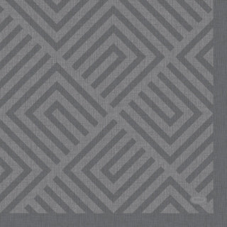Duni servetten mosaic granite grey 33x33 cm | 12 stuks