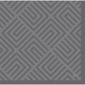 Duni servetten mosaic granite grey 40x40 cm | 12 stuks