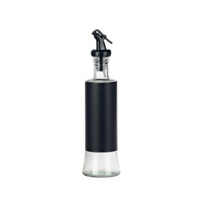No brand azijn of olie fles venster zwart mat 350ml | 6 stuks