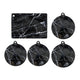 No brand inductie beschermingsset 5 delig 2xø22+2xø24+ 35x25 cm | 2 stuks