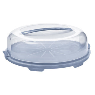 Rotho fresh taartdoos - bpa vrij - met afsluitbare clips - handig mee te nemen door handgreep
