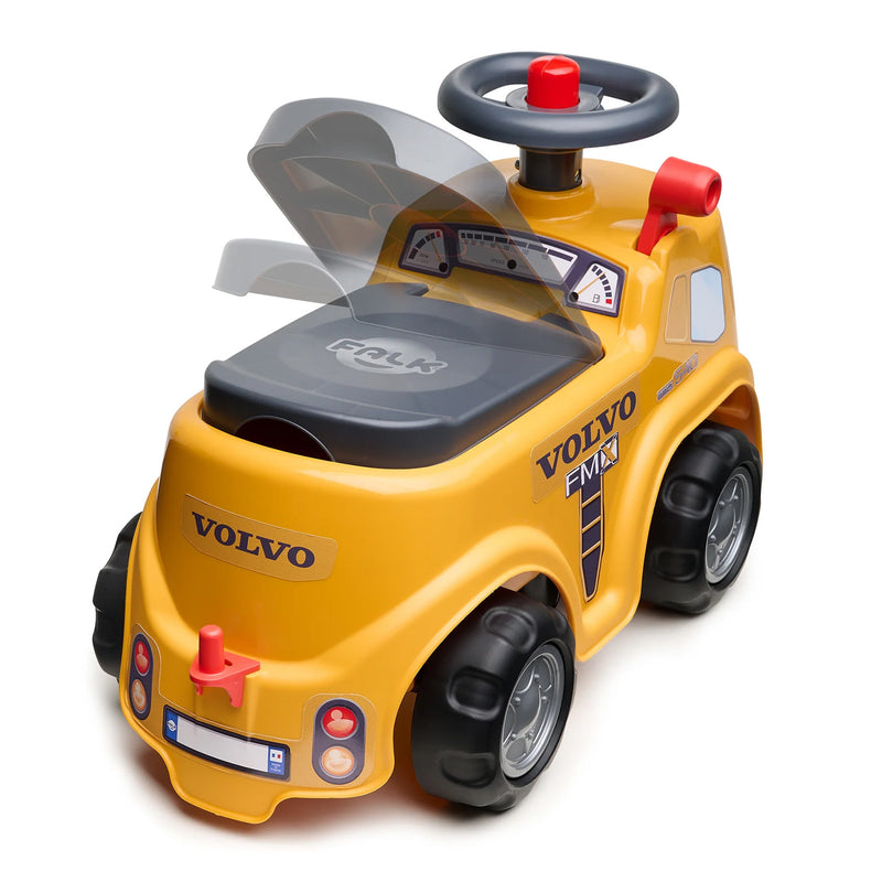 Load image into Gallery viewer, Falk loopauto constructie volvo met aanhanger
