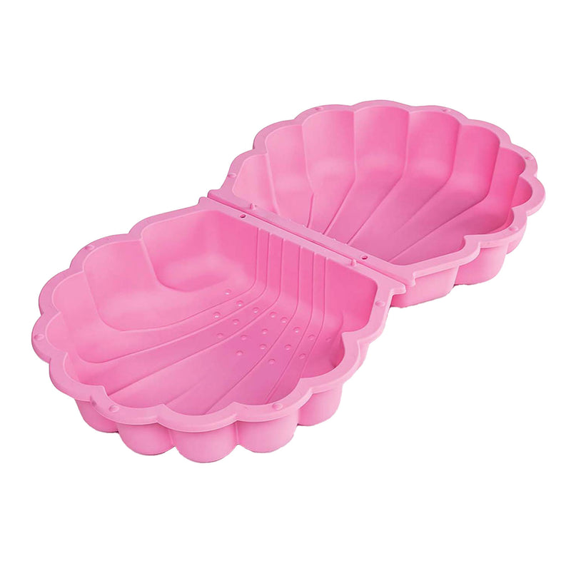 Load image into Gallery viewer, zandbak met deksel Schelp 87 x 78 x 18 cm roze
